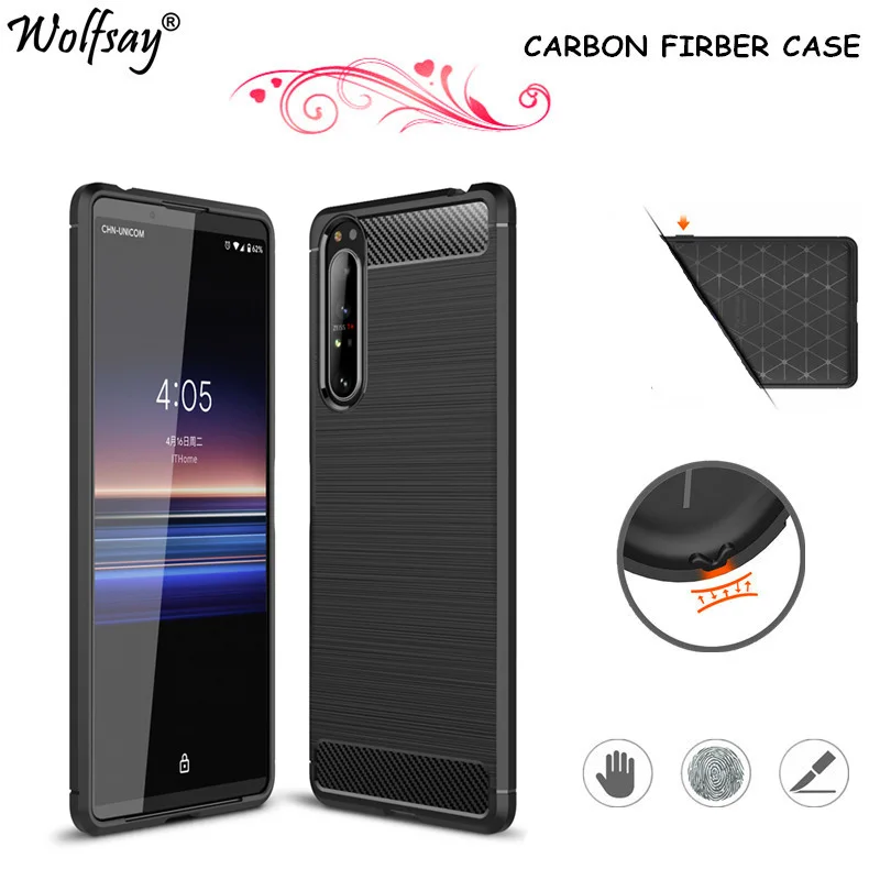 Чехол из углеродного волокна для Sony Xperia 1 II, Мягкий противоударный силиконовый чехол для телефона Sony Xperia 1 II, чехол для Sony 1 II
Чехол из углеродного волокна для Sony Xperia 1 II, Мягкий противоударный силиконовый чехол для телефона Sony Xperia 1 II, чехол для Sony 1 II