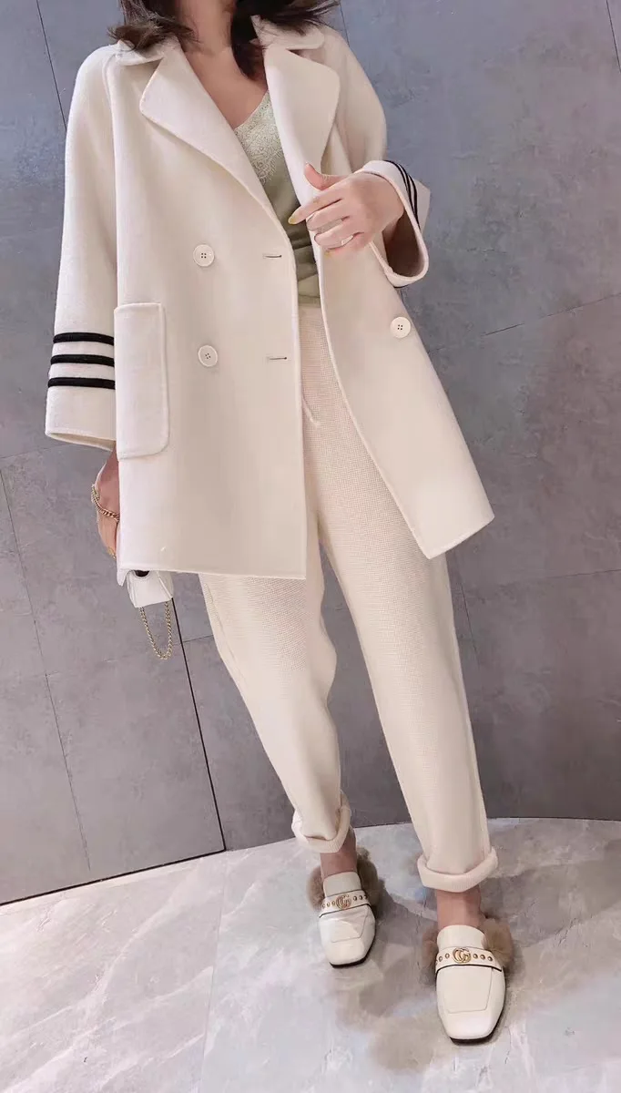 women Double-Sided Woolen Overcoat Women's Mid-Length Cashmere Coat Thick Wide Coat Double-Sided wool jackets winter coats
women Double-Sided Woolen Overcoat Women's Mid-Length Cashmere Coat Thick Wide Coat Double-Sided wool jackets winter coats