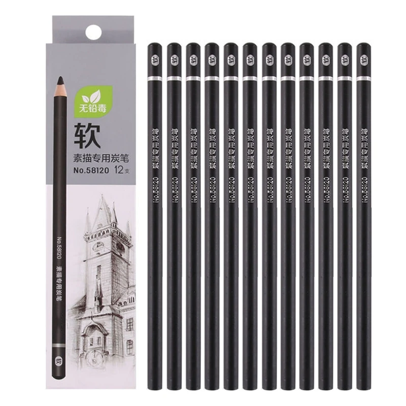 594F 12PCS Drawing Sketching Pencil Art Set Soft/Medium/Hard Art Painting Stationery for Beginners Kids Aspiring Artist
594F 12PCS Drawing Sketching Pencil Art Set Soft/Medium/Hard Art Painting Stationery for Beginners Kids Aspiring Artist