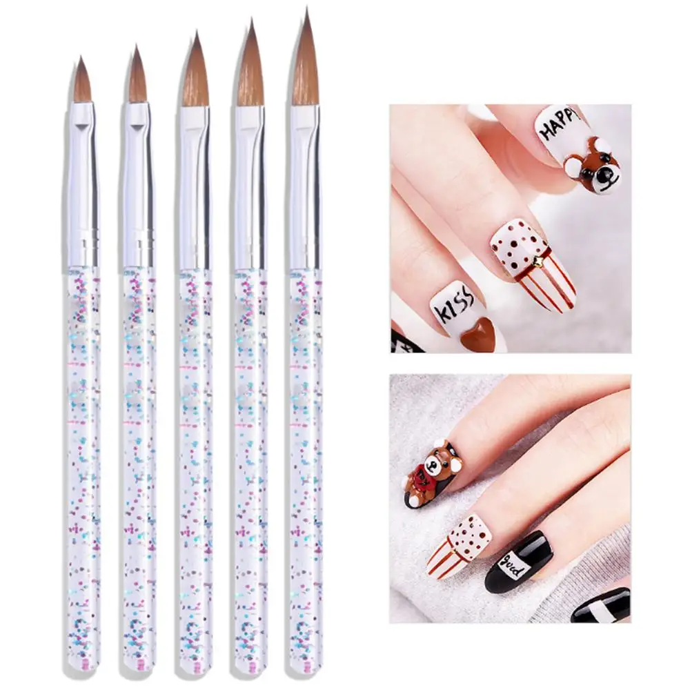 5 Pcs/pack Nail Carving Pen Set Nail Art Painting Flower Pen Crystal Nail Extension Gel Brush Tool Set
5 Pcs/pack Nail Carving Pen Set Nail Art Painting Flower Pen Crystal Nail Extension Gel Brush Tool Set