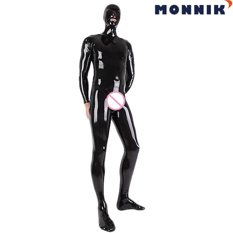 MONNIK latexFull боди из латекса для мужчин Фетиш RubberZentai костюм с маской и носками
MONNIK latexFull боди из латекса для мужчин Фетиш RubberZentai костюм с маской и носками