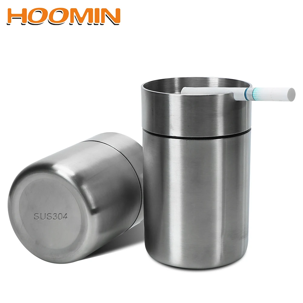 HOOMIN Stainless Steel Ashtray Detachable Creative With Lid Windproof Car Ashtray Smoke Tobacco Ash Holder Container
HOOMIN Stainless Steel Ashtray Detachable Creative With Lid Windproof Car Ashtray Smoke Tobacco Ash Holder Container