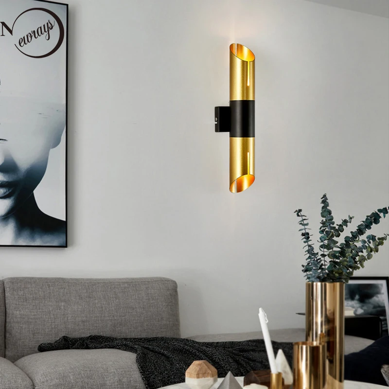 Nordic Hotel Cafe Long Tube Wall Light E27 LED 220V Postmodern Simplicity Iron 2 Lights Wall Lamp for Bedroom Bedside Corridor
Nordic Hotel Cafe Long Tube Wall Light E27 LED 220V Postmodern Simplicity Iron 2 Lights Wall Lamp for Bedroom Bedside Corridor