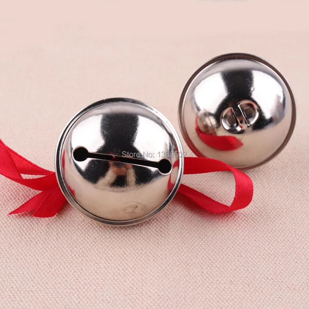 10 шт./лот 40 мм Большие Железные колокольчики, рождественские украшения, подвесные колокольчики с лентой, DIY ремесло
10 шт./лот 40 мм Большие Железные колокольчики, рождественские украшения, подвесные колокольчики с лентой, DIY ремесло