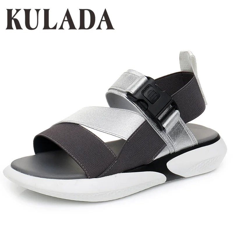 KULADA New Comfy Slip On Sandals Elastic Textile Splicing Sandals Casual Beach Shoes Woman Platform Shoes Non-slip Sandal Woman
KULADA New Comfy Slip On Sandals Elastic Textile Splicing Sandals Casual Beach Shoes Woman Platform Shoes Non-slip Sandal Woman