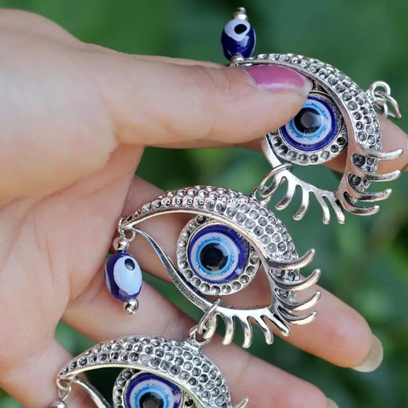 Free Shipping Turkish Blue Evil Eye Amulets Wall Hanging Pendant Home Decor Ornament Protection Blessing Good Luck Gift | Дом и сад