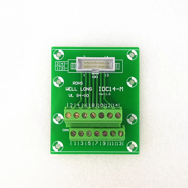 2Pcs/Lot DC3 14 p 2x5Pins Header Breakout Board, Terminal Block, Stecker.
2Pcs/Lot DC3 14 p 2x5Pins Header Breakout Board, Terminal Block, Stecker.