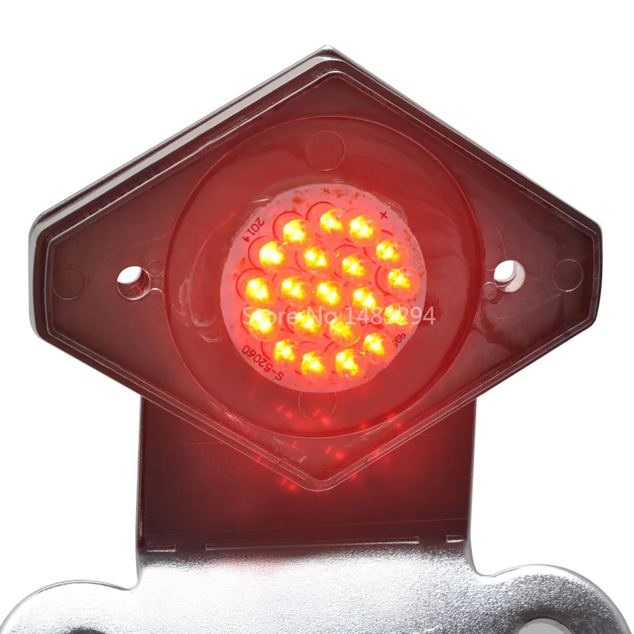 Motorcycle Chrome12V Rear Running Lights Brake stop light Tail light Fit For Harley Yamaha Suzuki Chopper Dirt Bike ATV off-road
Motorcycle Chrome12V Rear Running Lights Brake stop light Tail light Fit For Harley Yamaha Suzuki Chopper Dirt Bike ATV off-road