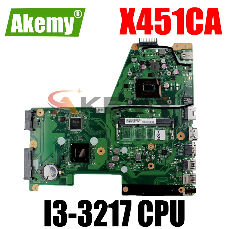 X451CA Mainboard With I3-3217CPU motherboard REV2.0 For ASUS X451C F451 F451C X451CA Laptop motherboard 100% Tested Working Well
X451CA Mainboard With I3-3217CPU motherboard REV2.0 For ASUS X451C F451 F451C X451CA Laptop motherboard 100% Tested Working Well