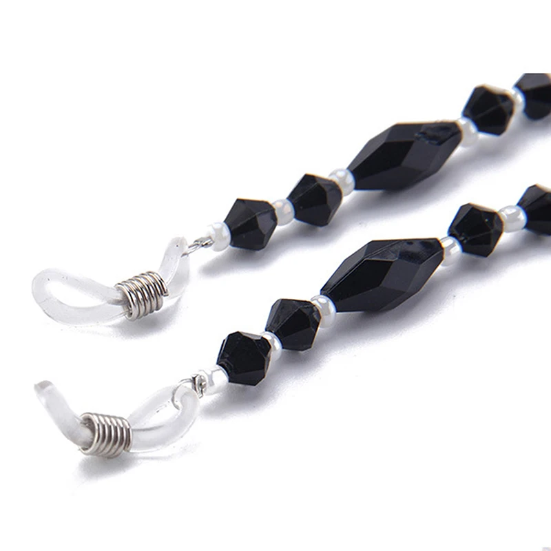 Fashion Women Eyeglass Chains Black Acrylic Beads Chains Anti-slip Eyewear Cord Holder Neck Strap Reading Glasses Rope
Fashion Women Eyeglass Chains Black Acrylic Beads Chains Anti-slip Eyewear Cord Holder Neck Strap Reading Glasses Rope