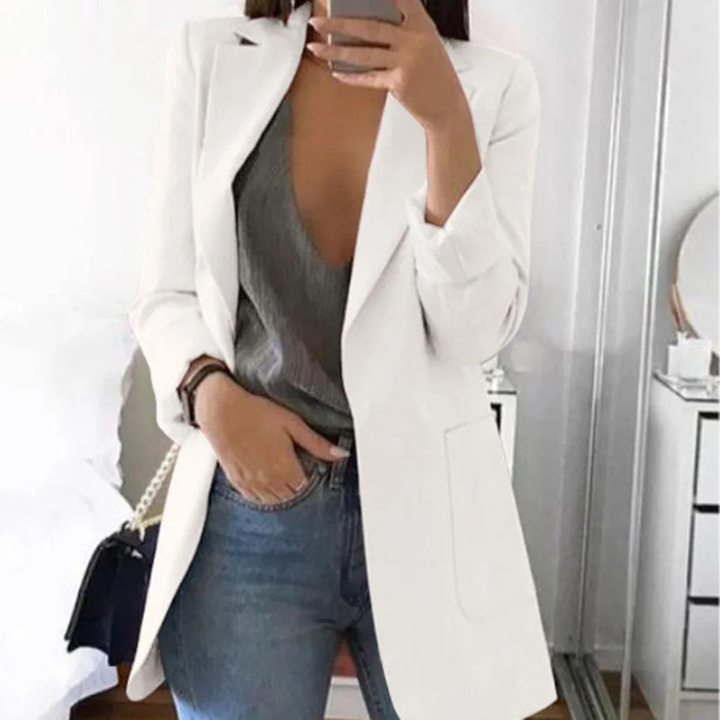 2021 Fashion Designer Brand Autumn New Women Blazer Casual Slim Fit Long Sleeve Suit Top Blazer Outer Jacket Plus Size 5XL
2021 Fashion Designer Brand Autumn New Women Blazer Casual Slim Fit Long Sleeve Suit Top Blazer Outer Jacket Plus Size 5XL