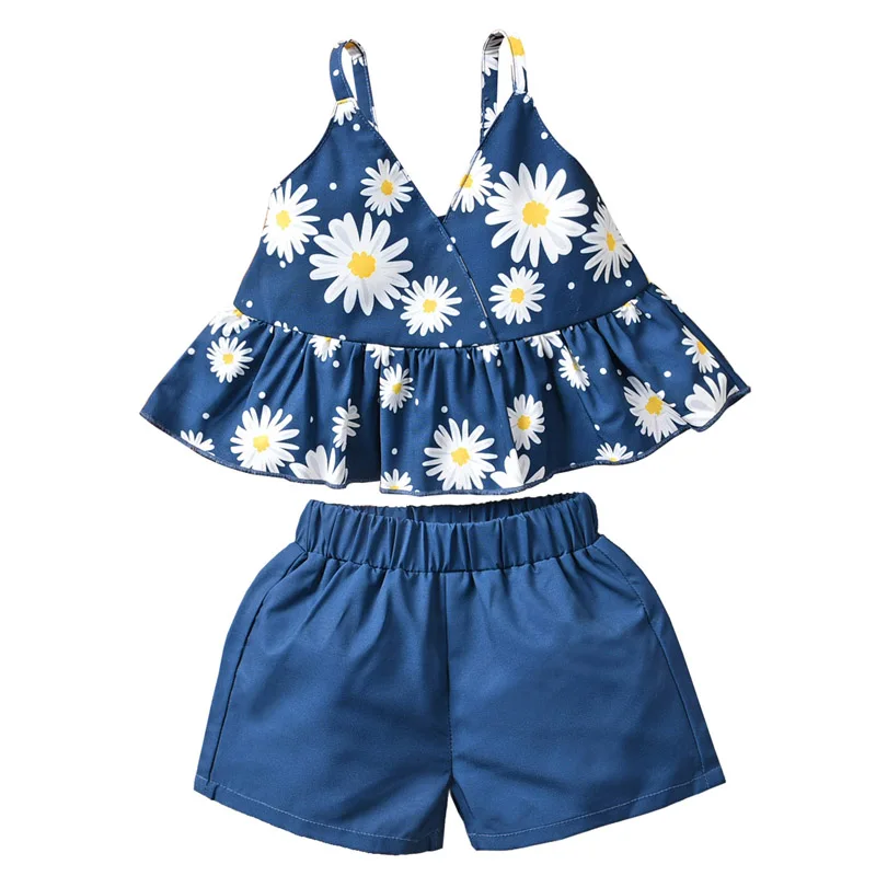 Pudcoco 0-12M 2Pcs Summer Baby Girls Infant Kids Toddler Sleeveless Sling Floral Print Vest Tops+Shorts Pants Outfit Sets
Pudcoco 0-12M 2Pcs Summer Baby Girls Infant Kids Toddler Sleeveless Sling Floral Print Vest Tops+Shorts Pants Outfit Sets