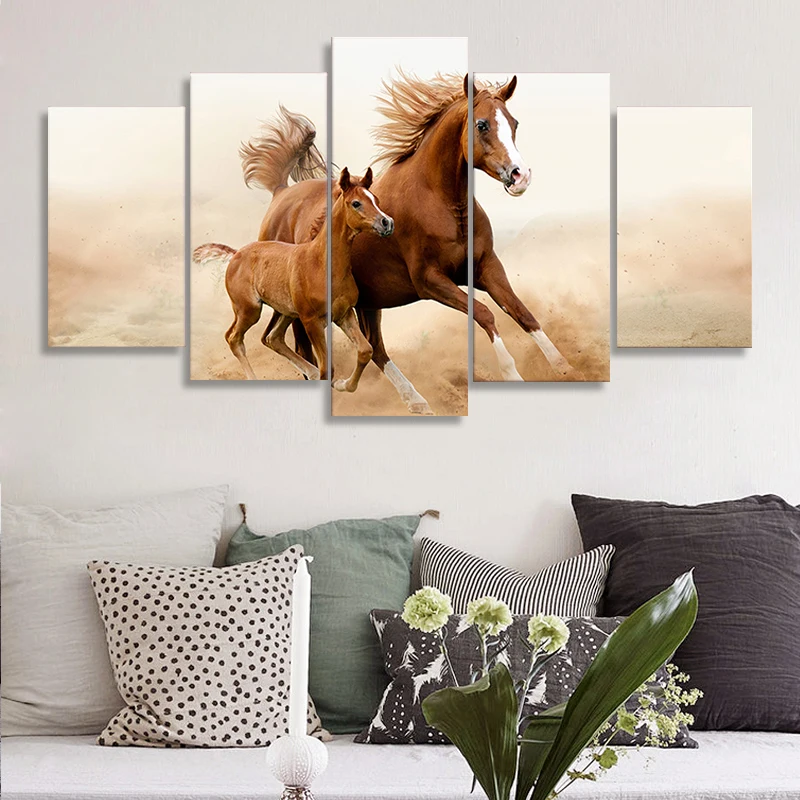 HD Printed 5 Piece Canvas Art Horse Cubs Run Carving Wall Pictures for Living Room Modern Free Shipping Canvas Painting
HD Printed 5 Piece Canvas Art Horse Cubs Run Carving Wall Pictures for Living Room Modern Free Shipping Canvas Painting