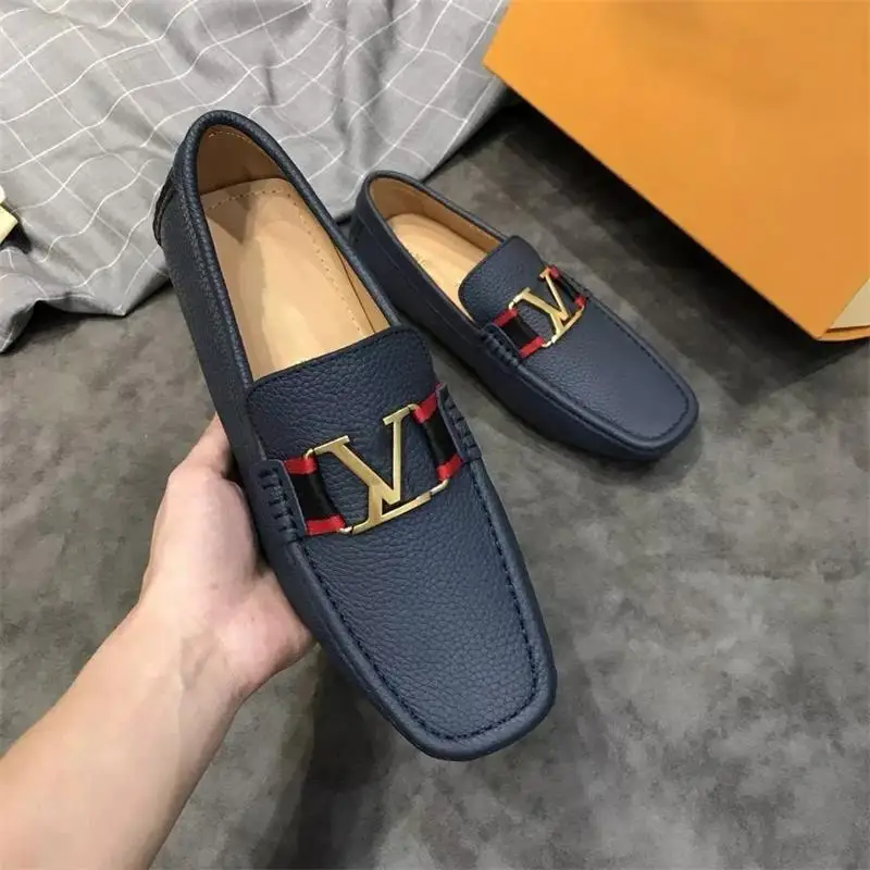 2021 New Men's PU Classic Navy Blue Metal Decoration Low Heel Comfortable Fashion Trend Casual All-match Loafers XM121
2021 New Men's PU Classic Navy Blue Metal Decoration Low Heel Comfortable Fashion Trend Casual All-match Loafers XM121