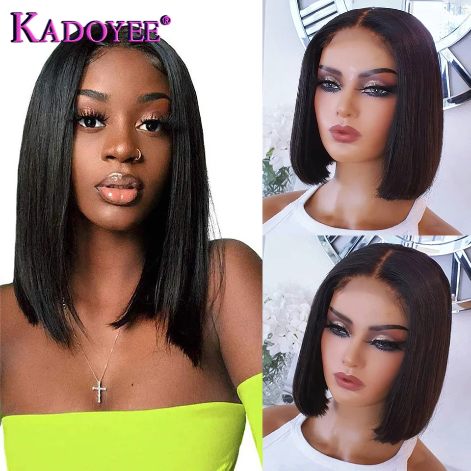 Straight Bob Lace Front Wigs Human Hair Natural Brazilian Short Bob Wigs For Women Pre-plucked 13x4 Lace Frontal Wig Baby Hair
Straight Bob Lace Front Wigs Human Hair Natural Brazilian Short Bob Wigs For Women Pre-plucked 13x4 Lace Frontal Wig Baby Hair