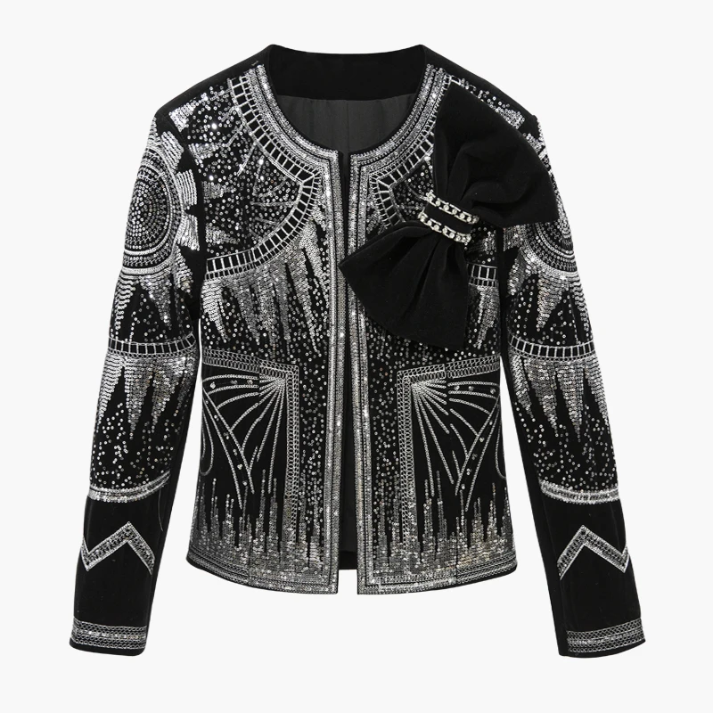 High-end класса люкс короткое пальто Серебристые блестки кристаллы бархатная куртка Модные Узкие женские вечерние костюмы певица сценический костюм
High-end класса люкс короткое пальто Серебристые блестки кристаллы бархатная куртка Модные Узкие женские вечерние костюмы певица сценический костюм