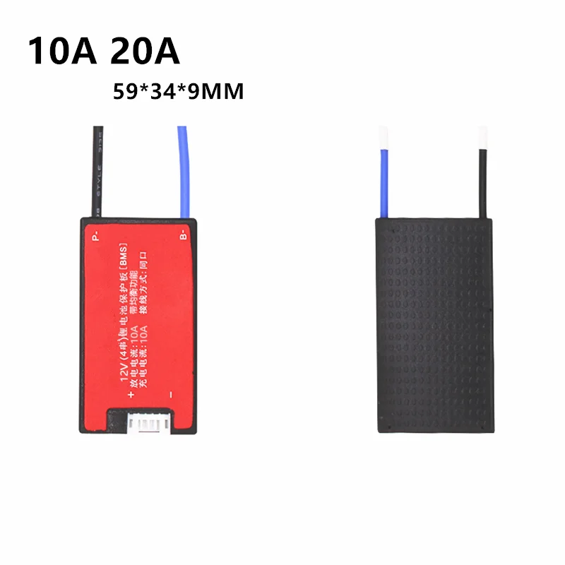 18650 BMS 4S 12V 15A 20A 30A 40A 50A 60A Waterproof для перезаряжаемой Lifepo4 батареи с одним и тем же