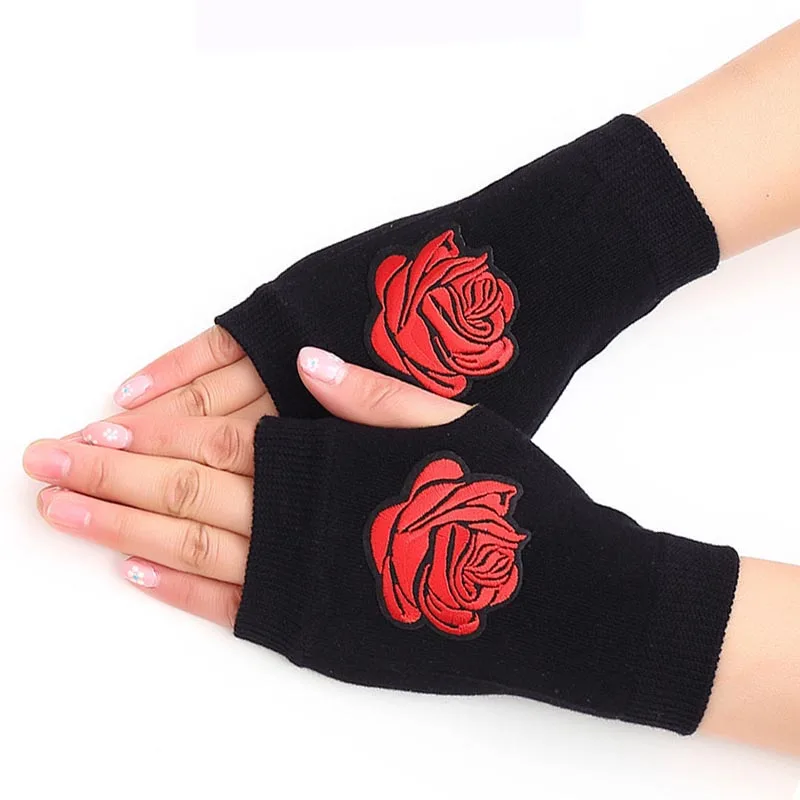 Women Men Warm Sparkling Knitted Girl Boy Black Wool Half Finger Computer Gloves Fashion Lady Rhinestone Fingerless Gloves
Women Men Warm Sparkling Knitted Girl Boy Black Wool Half Finger Computer Gloves Fashion Lady Rhinestone Fingerless Gloves