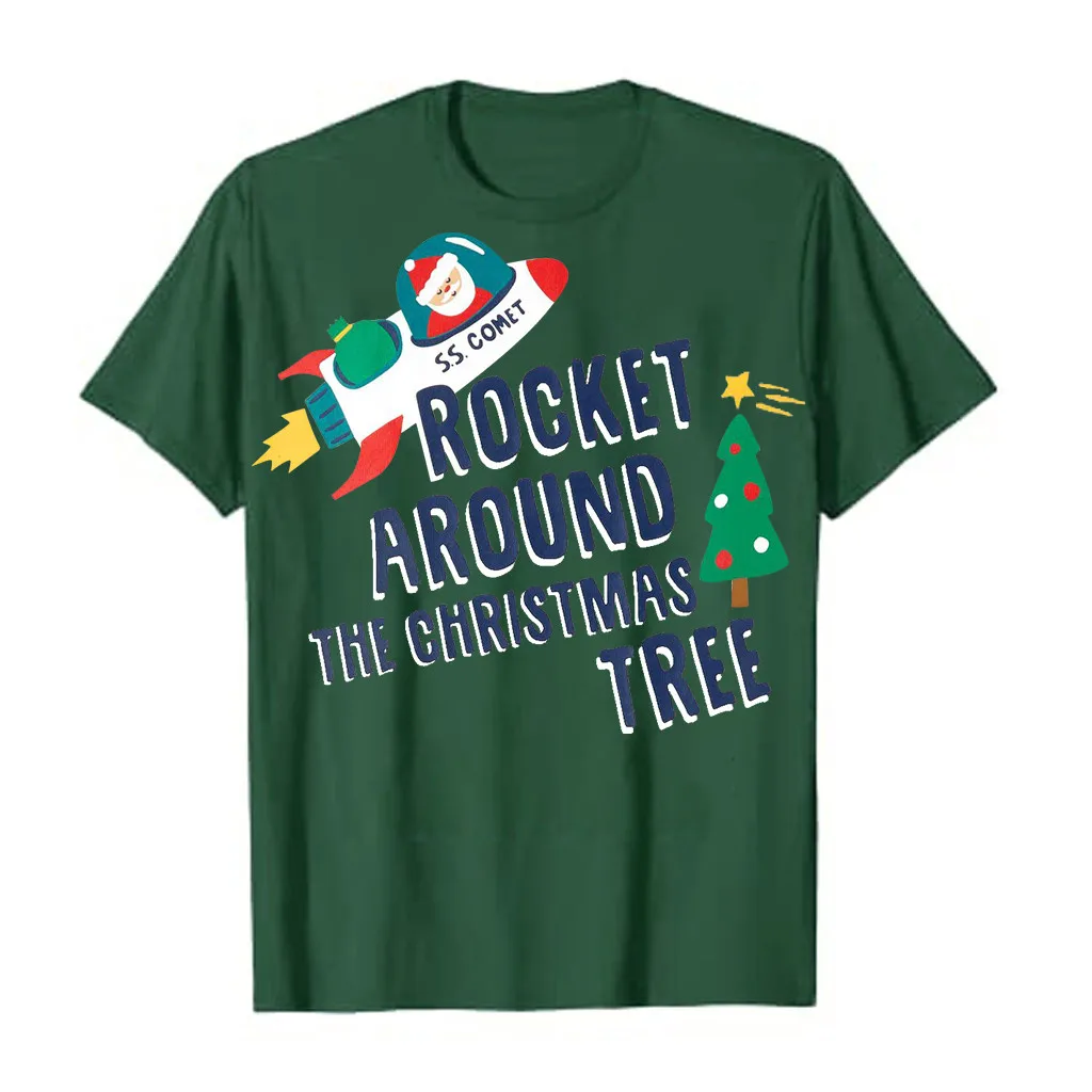 Roket Around The Christmas Women Short Sleeve Casual TShirt Santa Snowflake Funny Print Tops O-Neck Tops Tees Camisetas Mujer917
Roket Around The Christmas Women Short Sleeve Casual TShirt Santa Snowflake Funny Print Tops O-Neck Tops Tees Camisetas Mujer917