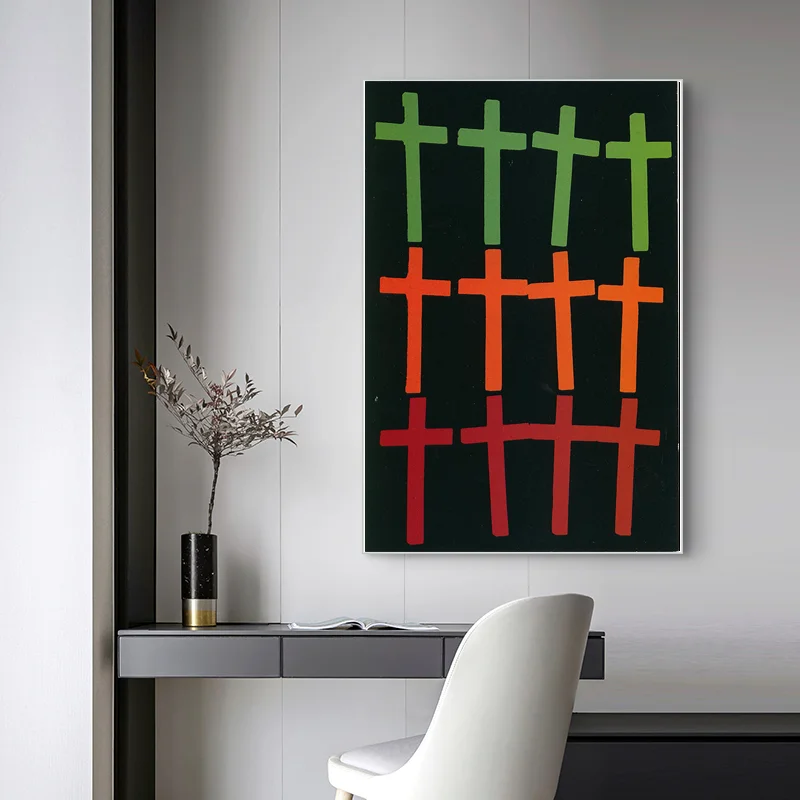 Abstract Cross Pattern Canvas Paintings Wall Art Prints Poster Living Room Decor Decorative Paintings On The Wall Home Decor
Abstract Cross Pattern Canvas Paintings Wall Art Prints Poster Living Room Decor Decorative Paintings On The Wall Home Decor