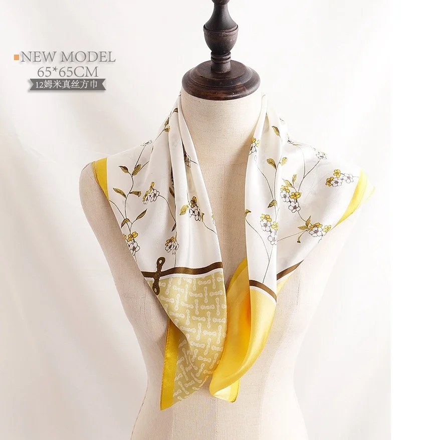 Floral Print 100% Silk Bandana Scarf Neckerchief Women Fashion Head Scarves for Hair Wrapping 25"x25"
Floral Print 100% Silk Bandana Scarf Neckerchief Women Fashion Head Scarves for Hair Wrapping 25"x25"