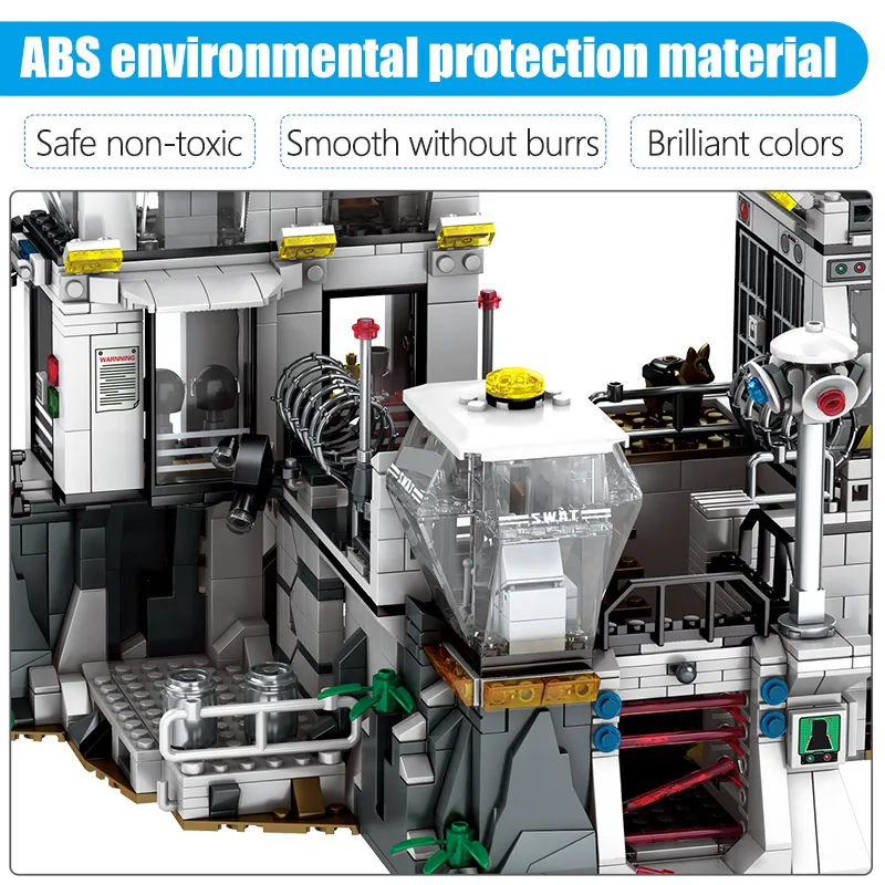 SEMBO City Police Sation SWAT Helicopter Ship Building Blocks Military Robbed Prison Car Figures Bricks Gifts Toy for Boys
SEMBO City Police Sation SWAT Helicopter Ship Building Blocks Military Robbed Prison Car Figures Bricks Gifts Toy for Boys