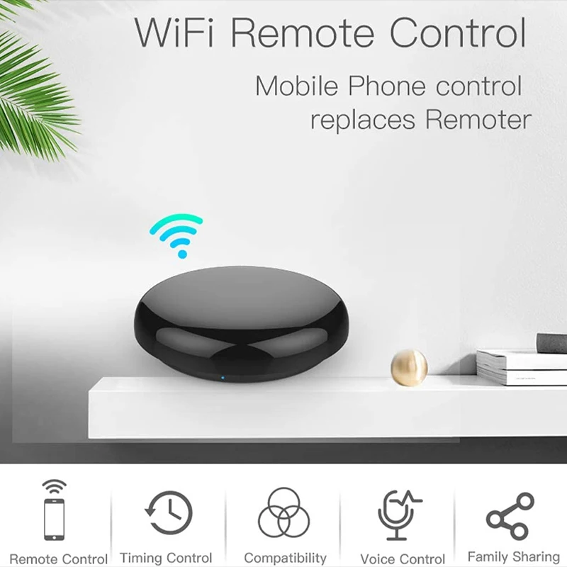 2,4G Wi-Fi и ИК-пульт дистанционного управления Управление умный дом Инфракрасный Универсальный пульт дистанционного управления Управление; ...
2,4G Wi-Fi и ИК-пульт дистанционного управления Управление умный дом Инфракрасный Универсальный пульт дистанционного управления Управление; ...