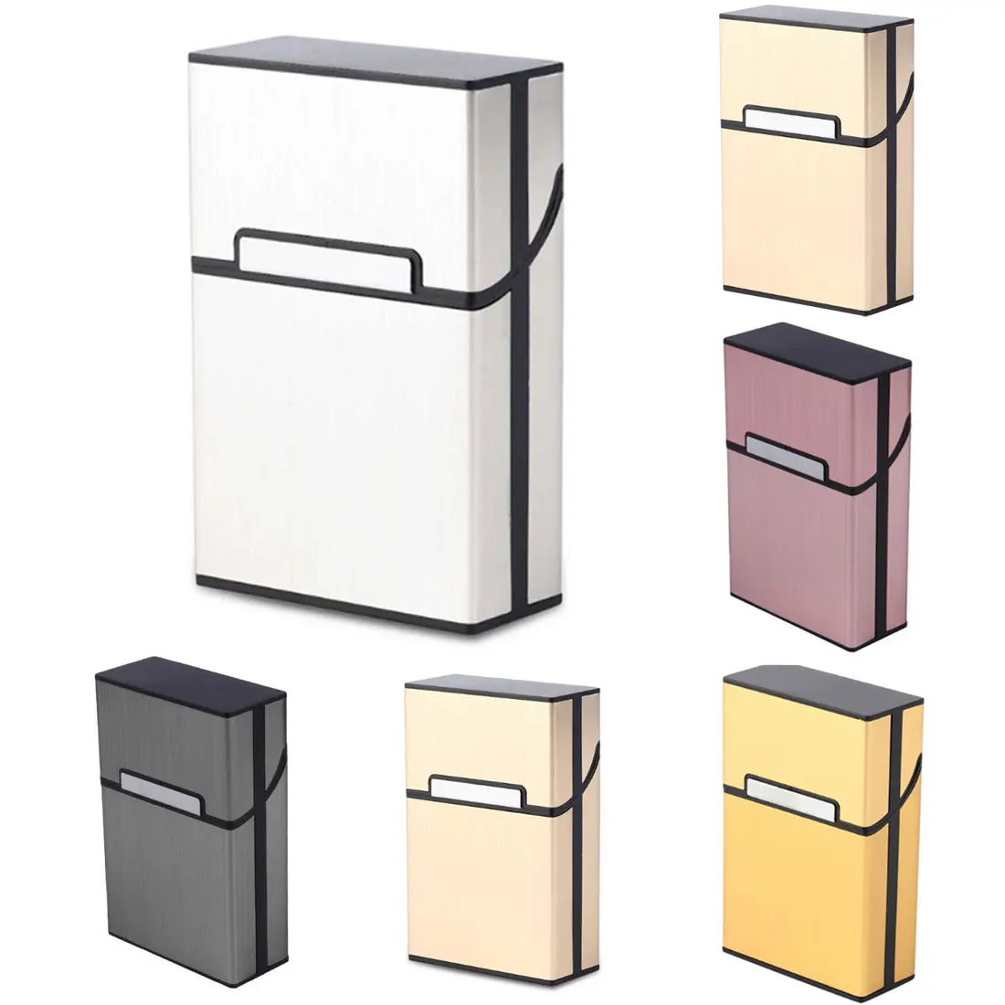 Fashion Personality Creative Aluminum Smoking Cigarette Case Men Cigar Tobacco Holder Pocket Box Gift Box
Fashion Personality Creative Aluminum Smoking Cigarette Case Men Cigar Tobacco Holder Pocket Box Gift Box