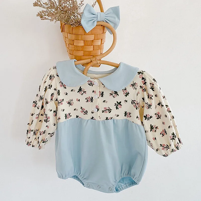 New Spring Autumn Doll Collar Infant Baby Girls Printing Rompers Clothing Kids Girl Long Sleeve Rompers Clothes
New Spring Autumn Doll Collar Infant Baby Girls Printing Rompers Clothing Kids Girl Long Sleeve Rompers Clothes