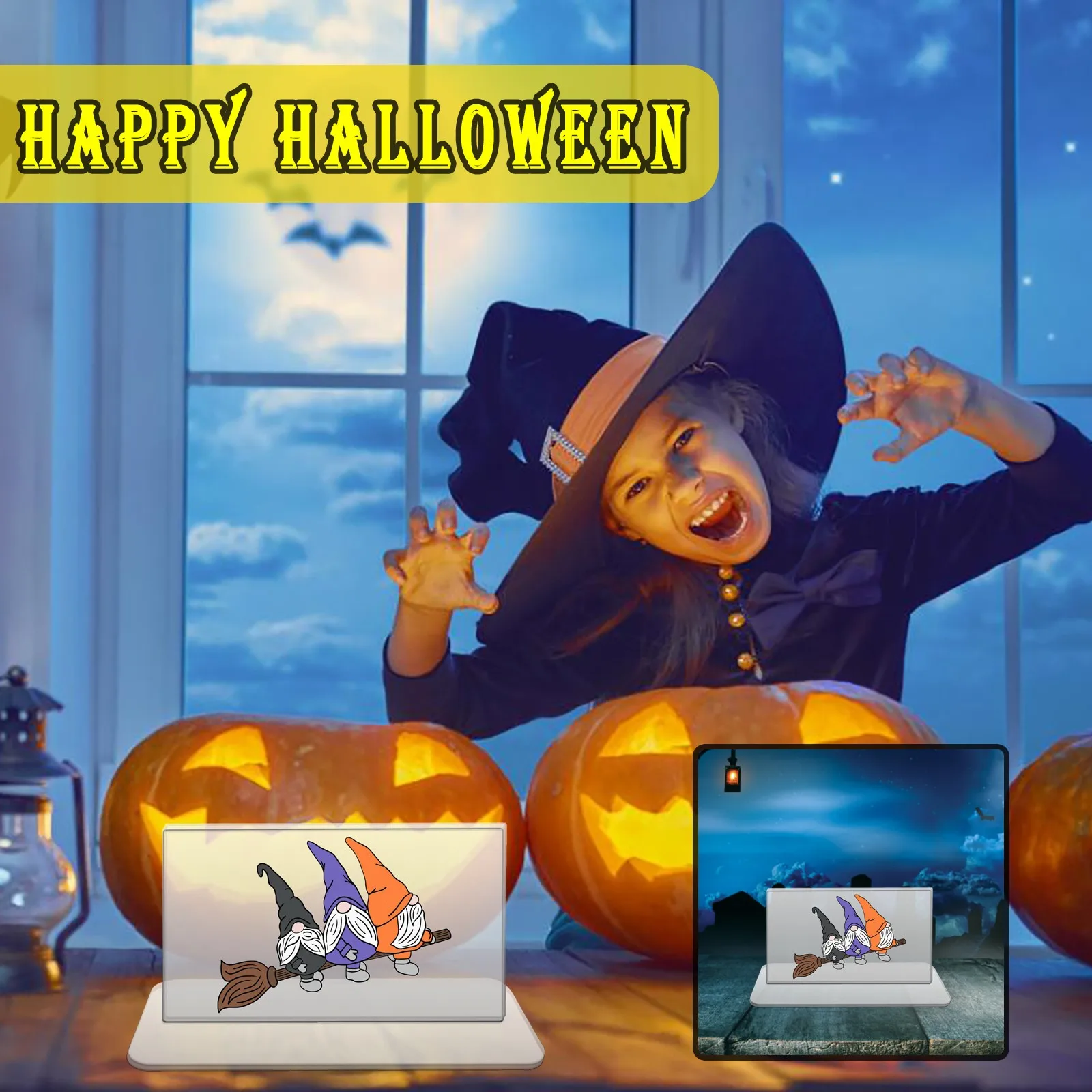 Творческие акриловые подарки на Хэллоуин, украшения на Хэллоуин «сделай сам», Ужасный Декор для дома и сада на Хэллоуин, страшные вечерние ч...
Творческие акриловые подарки на Хэллоуин, украшения на Хэллоуин «сделай сам», Ужасный Декор для дома и сада на Хэллоуин, страшные вечерние ч...