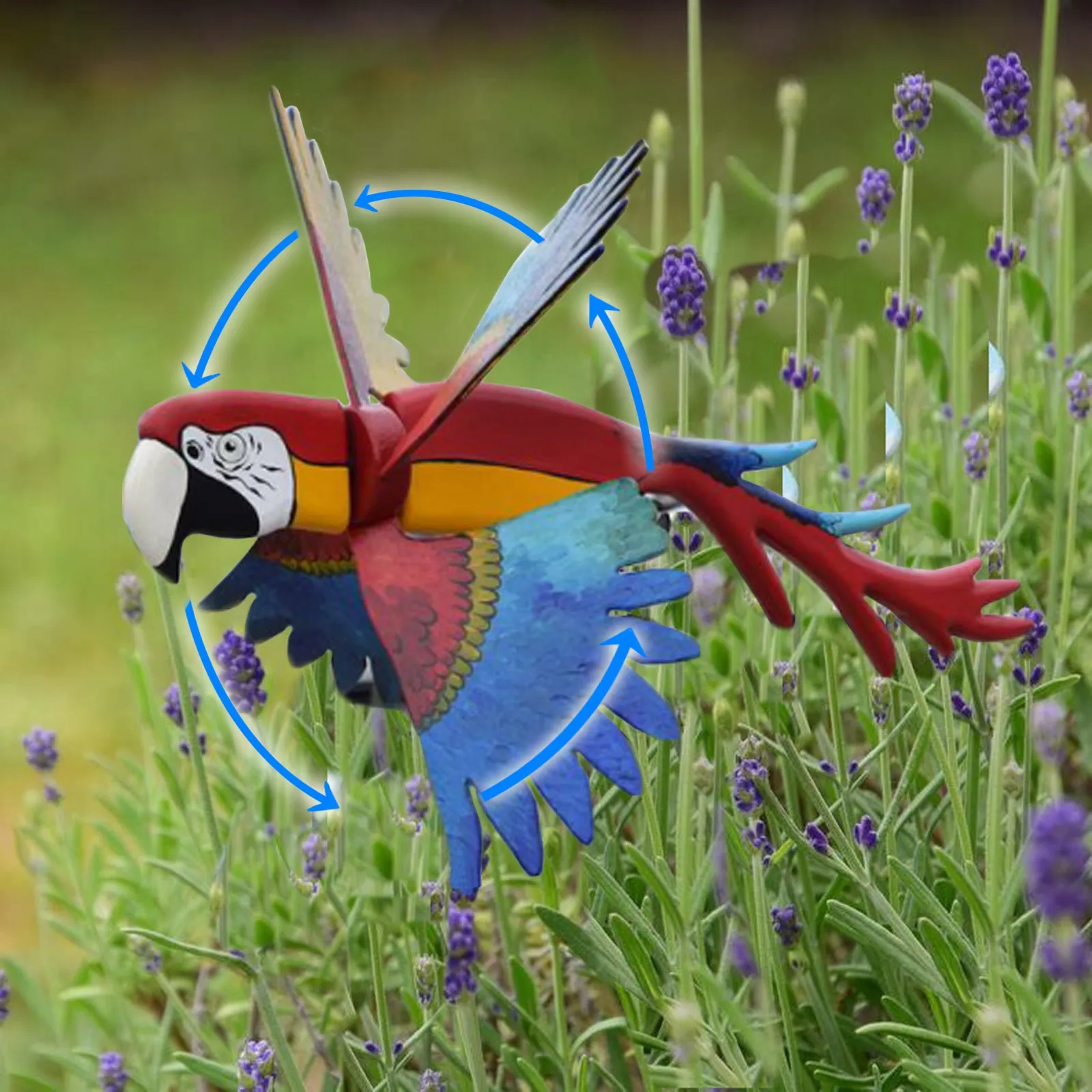 Courtyard Farm Yard Animal Decorative Stakes Wind Whirligig-Asuka Series Windmill Whirly Parrots Garden Lawn Decoration
Courtyard Farm Yard Animal Decorative Stakes Wind Whirligig-Asuka Series Windmill Whirly Parrots Garden Lawn Decoration