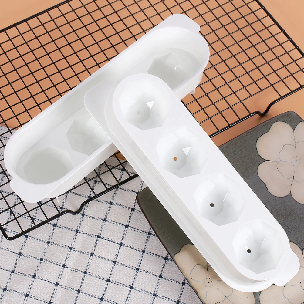 Diamond Ice Cube Mould Sphere Ice Cube Trays With Cover Reusable Freezing Mold
Diamond Ice Cube Mould Sphere Ice Cube Trays With Cover Reusable Freezing Mold