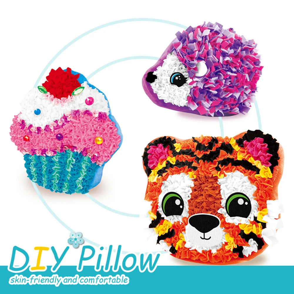 Handmade Pillow Plush Toys DIY Material Package Arts Craft Making Unique Doll Creative Birthday Gift Indoor Ornaments
Handmade Pillow Plush Toys DIY Material Package Arts Craft Making Unique Doll Creative Birthday Gift Indoor Ornaments