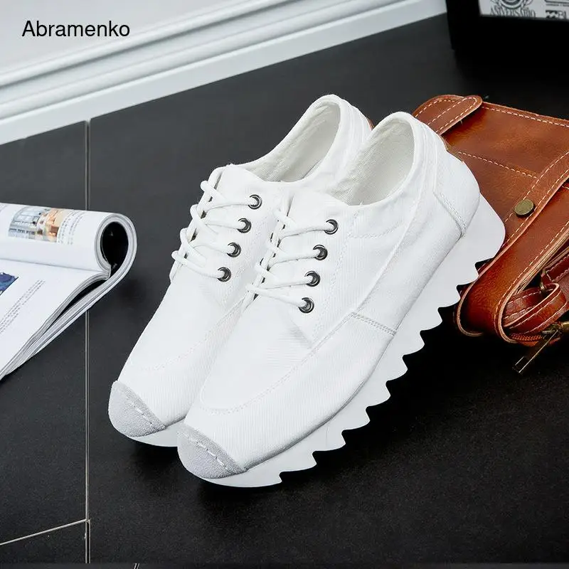 Shoes For Women Sneakers Female Comfortable Shoes Mesh Breathable Walking Canvas Lace-Up White Gray Shoes High Quality Size 8
Shoes For Women Sneakers Female Comfortable Shoes Mesh Breathable Walking Canvas Lace-Up White Gray Shoes High Quality Size 8
