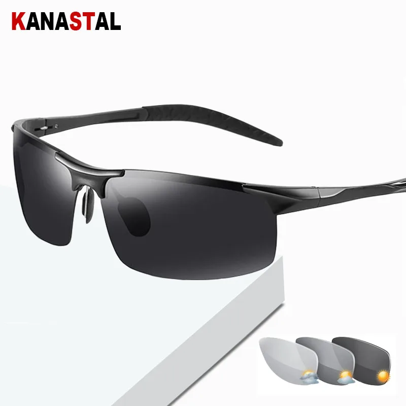 Мужские очки без оправы Al-Mg, поляризованные солнцезащитные очки с антибликовым покрытием для вождения, женские и мужские спортивные фотохр... 
Мужские очки без оправы Al-Mg, поляризованные солнцезащитные очки с антибликовым покрытием для вождения, женские и мужские спортивные фотохр...