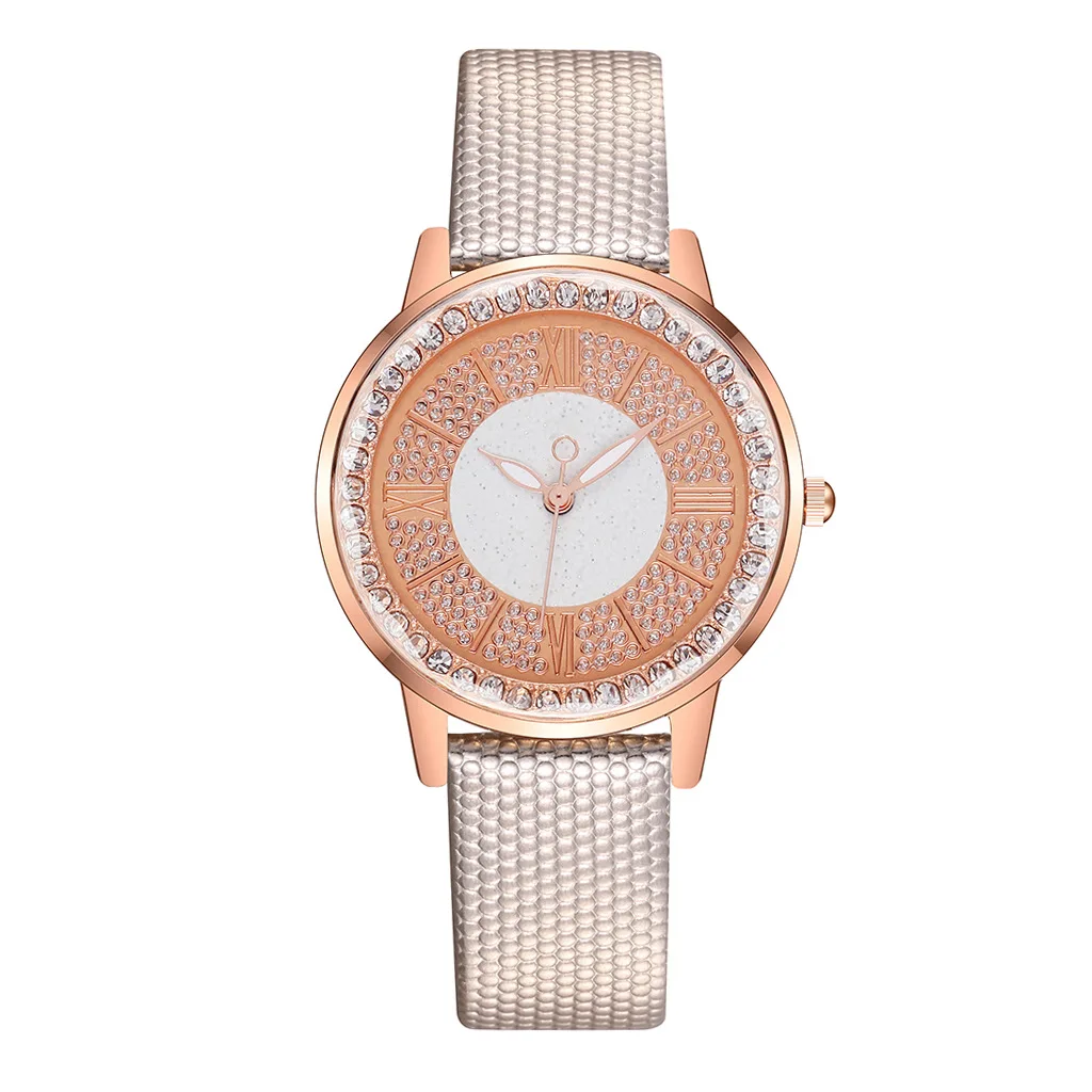 New Fashion Watch Fashion Ladies Belt Quartz Watch Creative Diamond Roman Numeral Dial Casual Women's Watch
New Fashion Watch Fashion Ladies Belt Quartz Watch Creative Diamond Roman Numeral Dial Casual Women's Watch