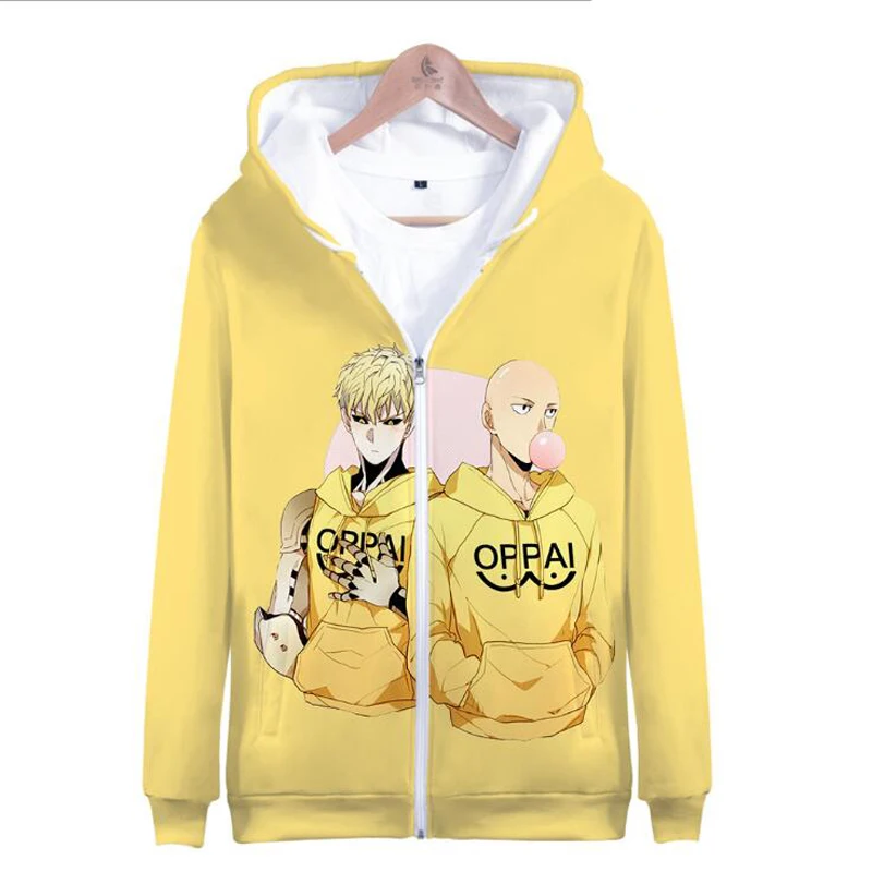 One Punch Man Hero Saitama Oppai 3D Hoodies Cosplay Costume Hooded Jacket Zipper Sweatshirt Men Women Outerwear Coat Outfit Tops
One Punch Man Hero Saitama Oppai 3D Hoodies Cosplay Costume Hooded Jacket Zipper Sweatshirt Men Women Outerwear Coat Outfit Tops
