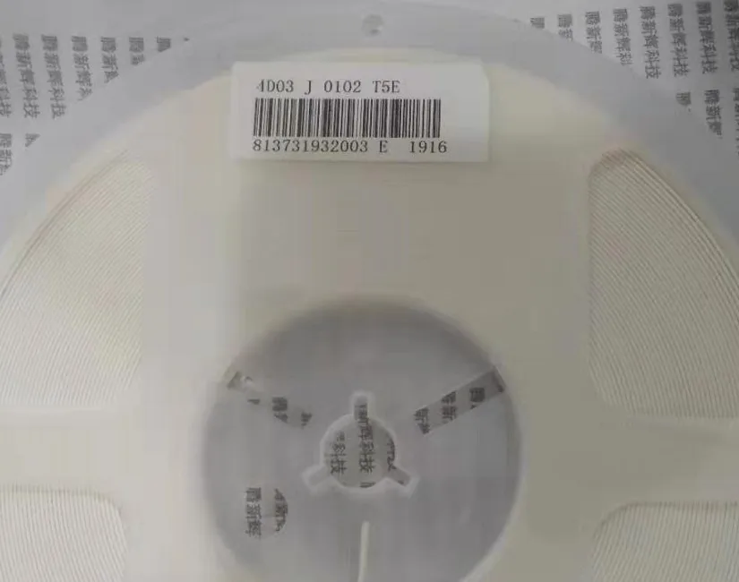 5000pcs SMD exclusion 0603 4D03 8P4R 2*4P Network Resistor array 0 ohm ~ 910 ohm , 1K ohm ~ 910K ohm120R 150R 200R 220R 270R
5000pcs SMD exclusion 0603 4D03 8P4R 2*4P Network Resistor array 0 ohm ~ 910 ohm , 1K ohm ~ 910K ohm120R 150R 200R 220R 270R