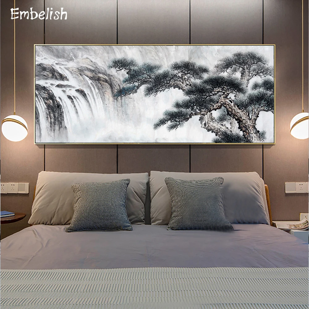 1 Pieces Chinese Style Trees Landscape Wall Posters For Living Room Modern Home Decor Pictures HD Print Canvas Oil Paintings
1 Pieces Chinese Style Trees Landscape Wall Posters For Living Room Modern Home Decor Pictures HD Print Canvas Oil Paintings