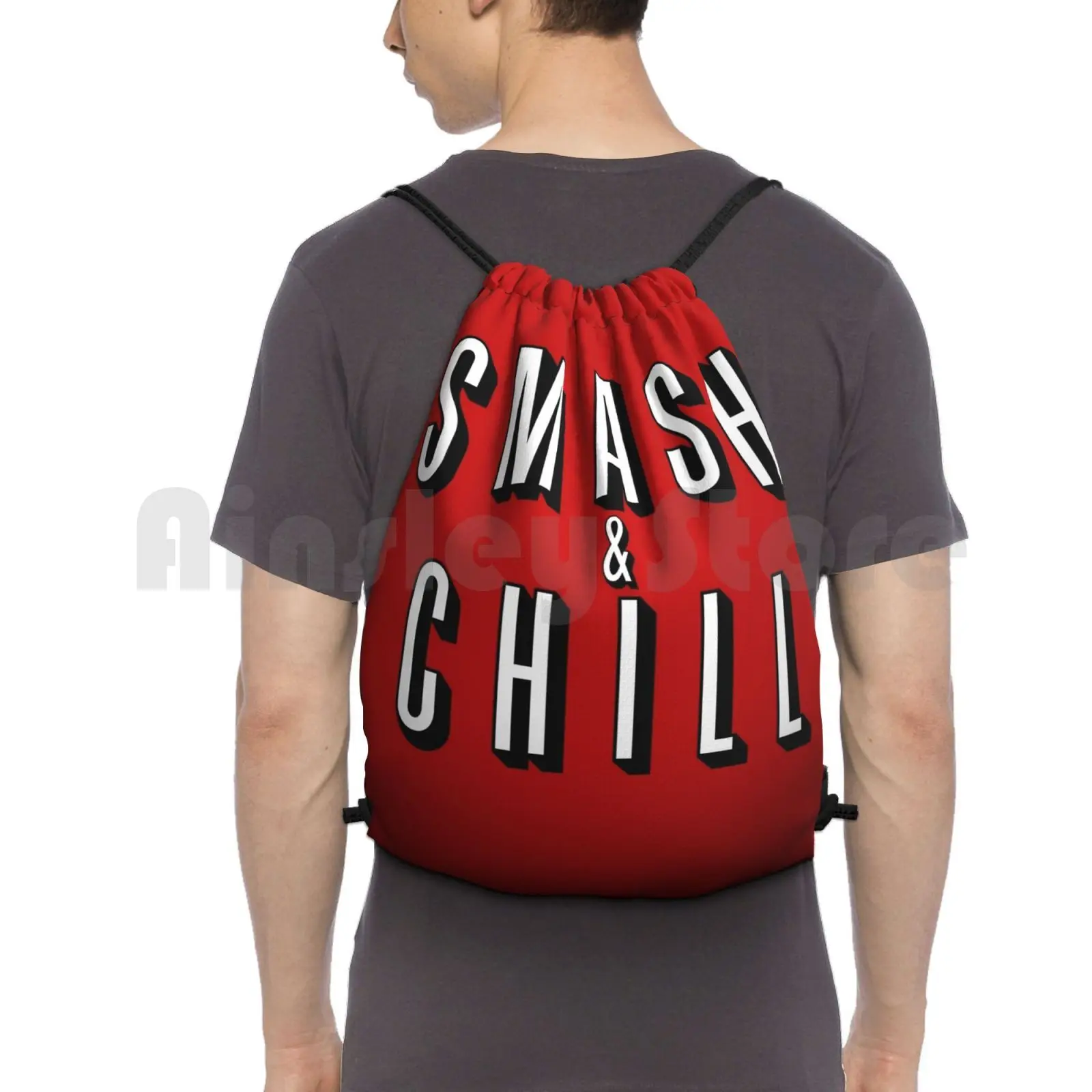 Smash & Chill Backpack Drawstring Bags Gym Bag Waterproof Fox Falco Sheik Marth Peach Captain Falcon Ice Climbers Dr
Smash & Chill Backpack Drawstring Bags Gym Bag Waterproof Fox Falco Sheik Marth Peach Captain Falcon Ice Climbers Dr