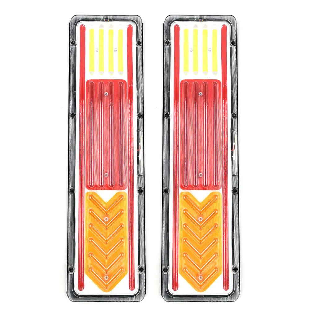 NEW! Super Bright COB Truck Taillights with Cover Waterproof 30W 24V LED Truck Tail Lights Brake Signal Lamp Turn Light Bulb
NEW! Super Bright COB Truck Taillights with Cover Waterproof 30W 24V LED Truck Tail Lights Brake Signal Lamp Turn Light Bulb