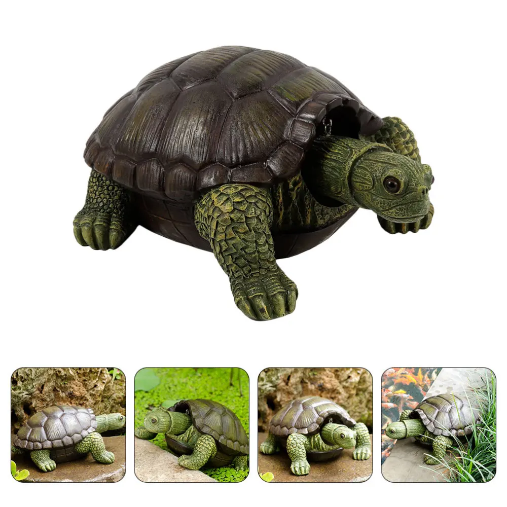 1pc Simulation Tortoise Figurine Resin Turtle Sculpture Garden Animal Decoration 
1pc Simulation Tortoise Figurine Resin Turtle Sculpture Garden Animal Decoration