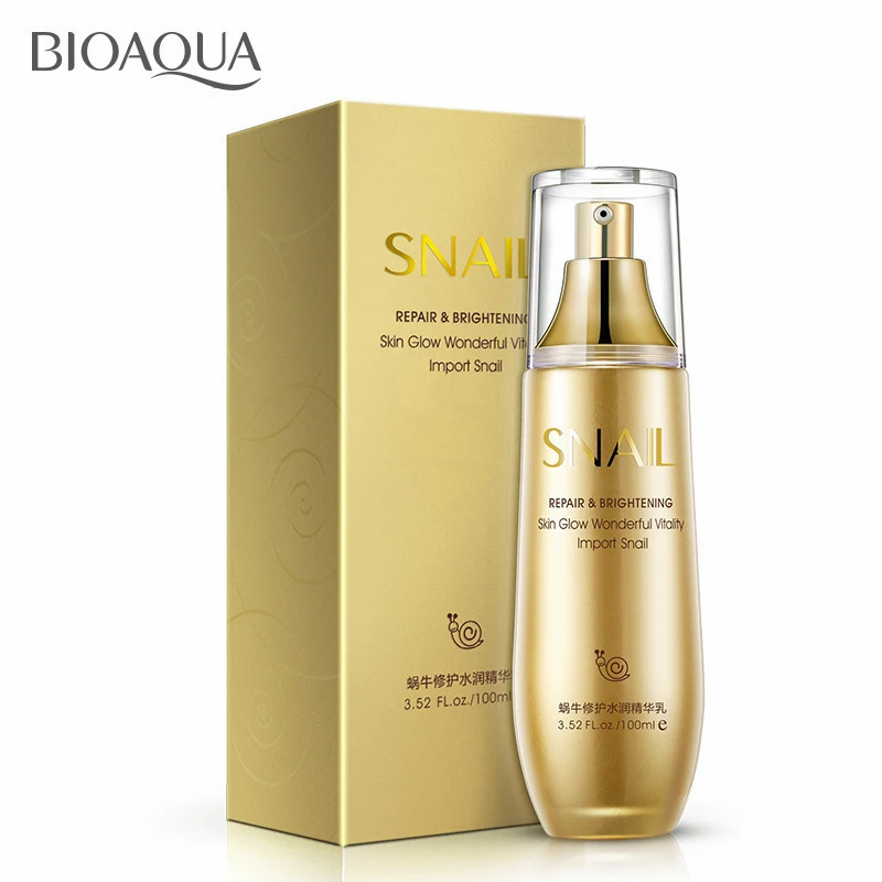 Snail Face Lotion Anti Aging Repair Essence Emulsion Moisturizing Milk Oil Control Brightening Skin Snails Original Liquid 100G
Snail Face Lotion Anti Aging Repair Essence Emulsion Moisturizing Milk Oil Control Brightening Skin Snails Original Liquid 100G