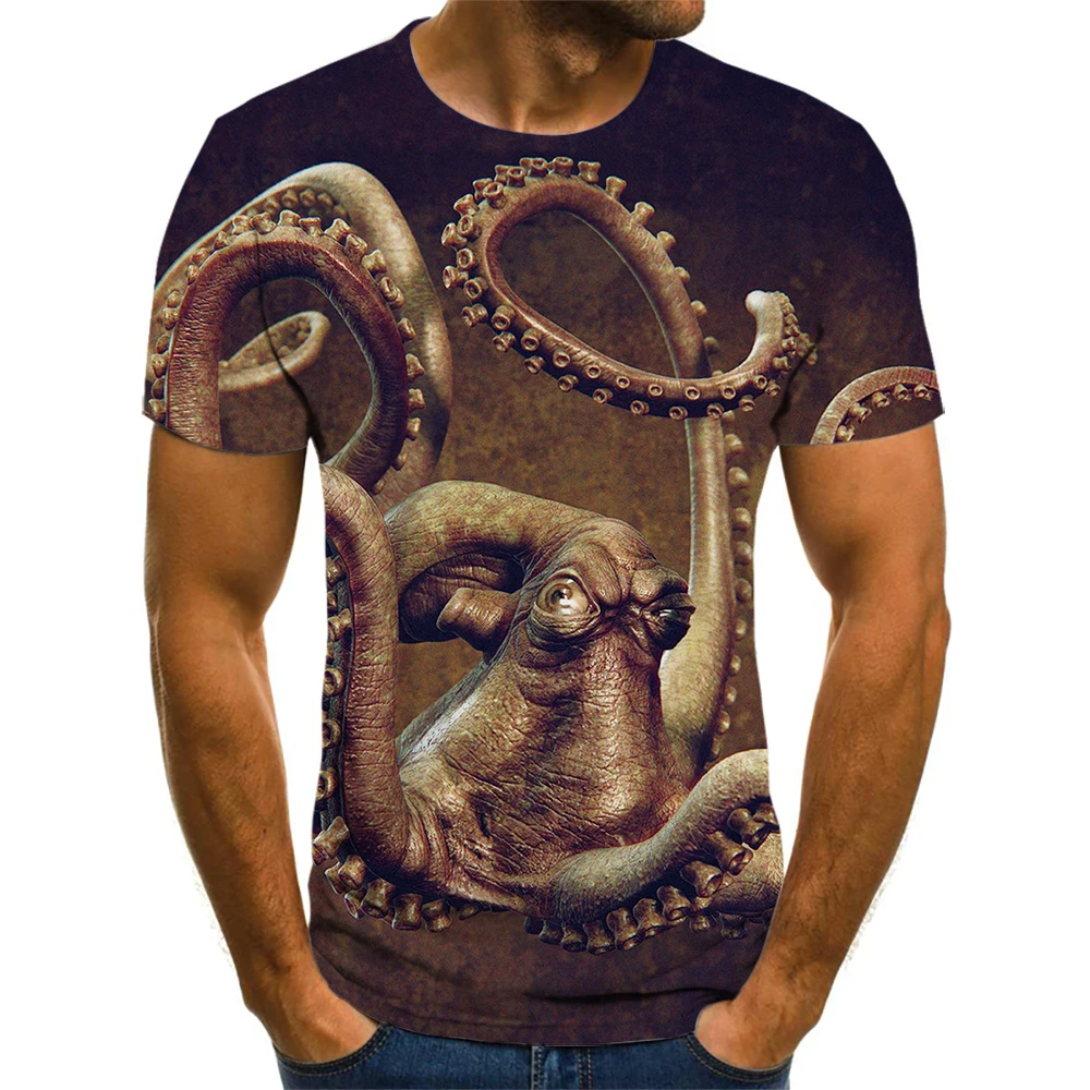 2021 Summer Deep Sea Octopus Retro New White Leisure Home Simple And Generous Funny Novel Fit Soft Graphic T-Shirt 
2021 Summer Deep Sea Octopus Retro New White Leisure Home Simple And Generous Funny Novel Fit Soft Graphic T-Shirt