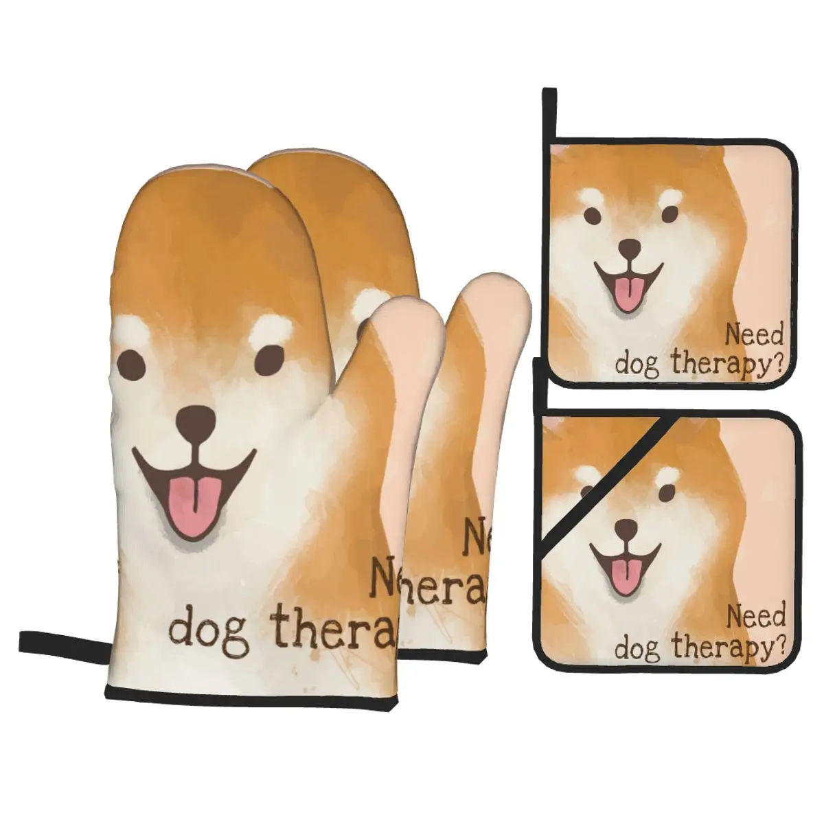 4 Pieces Polyester Kitchen Cooking Microwave Gloves Cute Dog Post Baking BBQ Potholders Oven Mitts
4 Pieces Polyester Kitchen Cooking Microwave Gloves Cute Dog Post Baking BBQ Potholders Oven Mitts