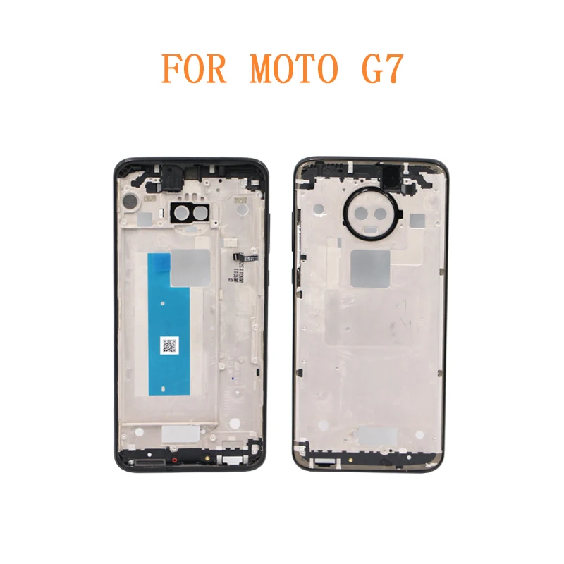 5 шт. Бесплатная доставка G7/G7 мощность средняя рамка для Moto G7 ЖК Поддержка ободок