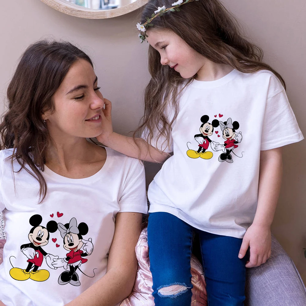 Family Matching Clothes For Mother Daughter Summer Short Sleeve Mickey Mouse Disney Harajuku Tshirts Kids Tees Family Matching
Family Matching Clothes For Mother Daughter Summer Short Sleeve Mickey Mouse Disney Harajuku Tshirts Kids Tees Family Matching
