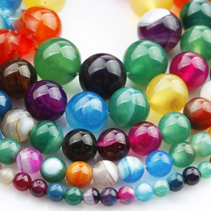 4mm 6mm 8mm 10mm 12mm 14mm Round Natural Mixed Lace Agate Stone Loose Beads Lot For Jewelry Making DIY Crafts Findings
4mm 6mm 8mm 10mm 12mm 14mm Round Natural Mixed Lace Agate Stone Loose Beads Lot For Jewelry Making DIY Crafts Findings