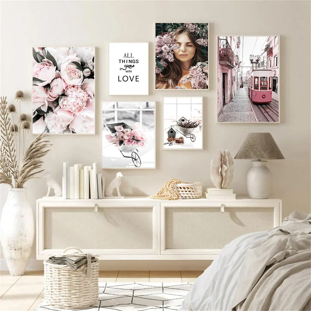 Постер в скандинавском стиле с изображением розовых цветов для женщин, архитектура, Художественная печать, цитаты, настенная Картина на хол... 
Постер в скандинавском стиле с изображением розовых цветов для женщин, архитектура, Художественная печать, цитаты, настенная Картина на хол...