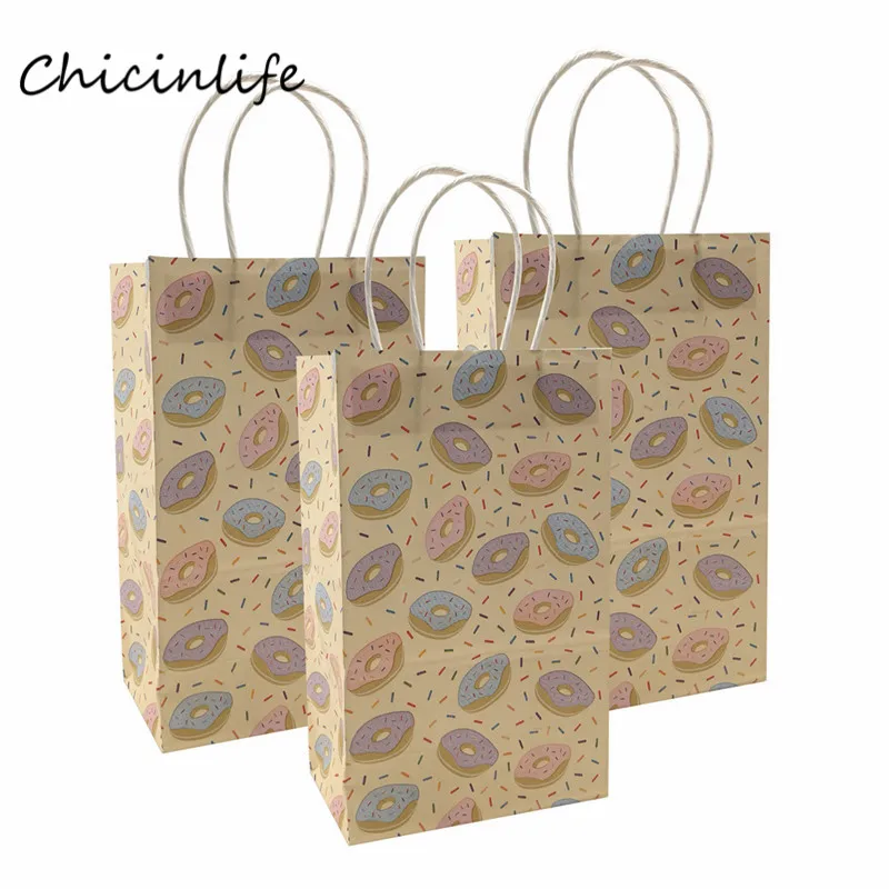 Chicinlife 5 шт. пакет из крафт-бумаги с ручками для дня рождения Baby Shower конфеты бар пончик для вечерние Подарочный пакет свадебное украшение
Chicinlife 5 шт. пакет из крафт-бумаги с ручками для дня рождения Baby Shower конфеты бар пончик для вечерние Подарочный пакет свадебное украшение